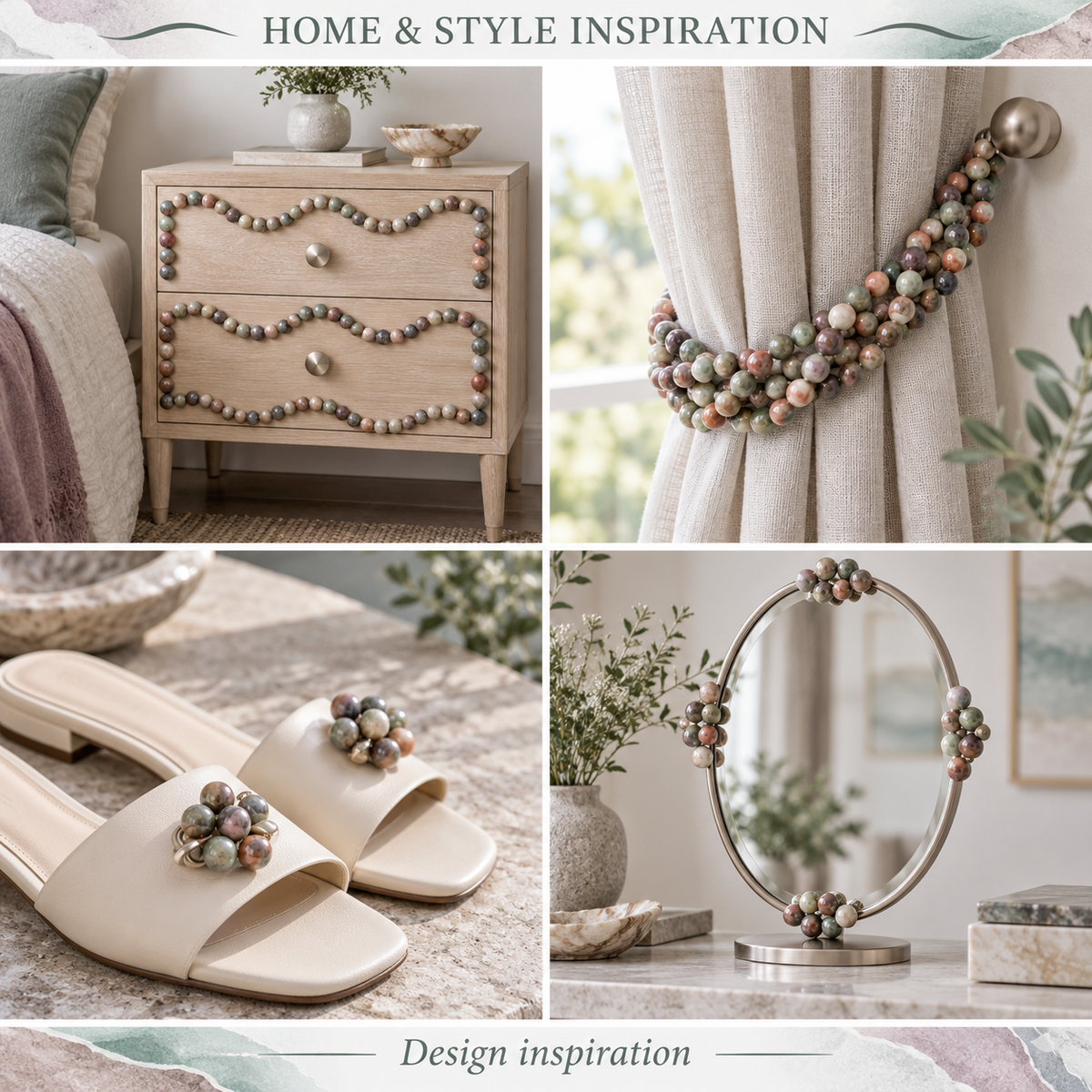Ocean Agate - home and accessory inspiration