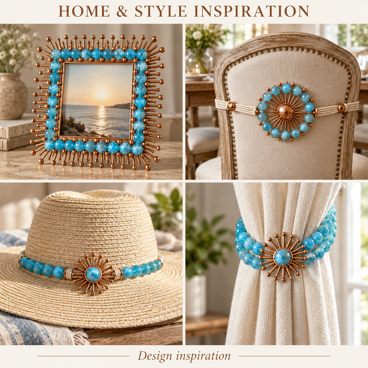 Blue Dead Agate - home and accessory inspiration