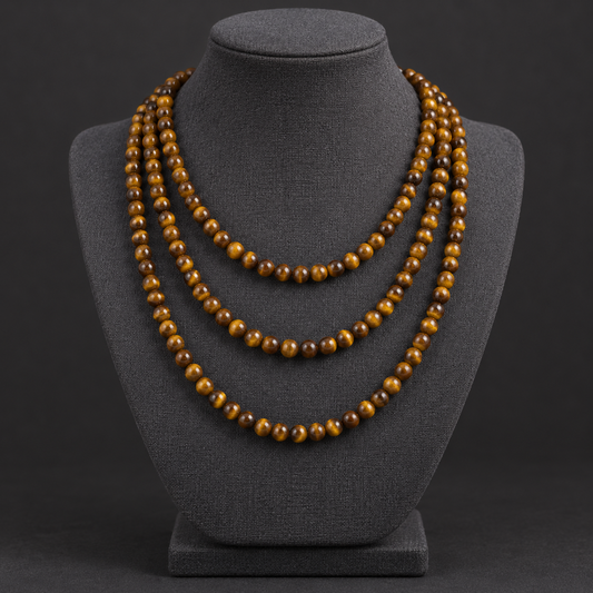 Tiger Eye - neck display