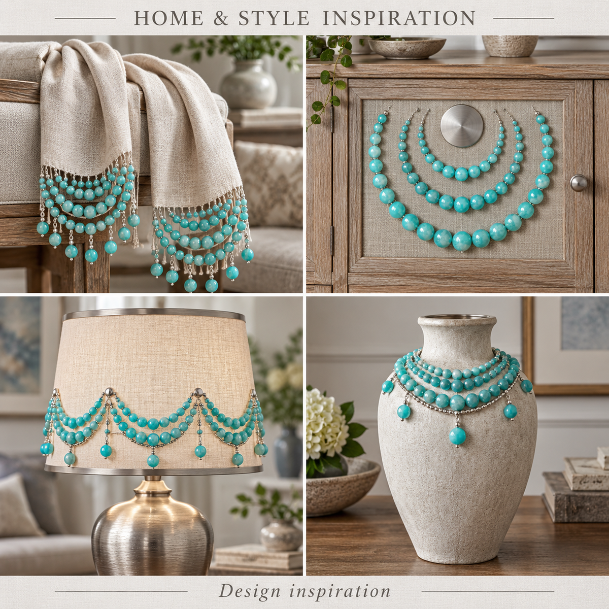 Russian Amazonite - home and accessory inspiration