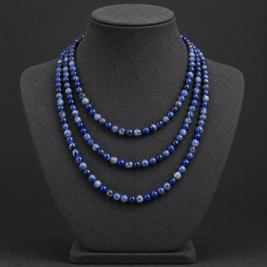 Sodalite - neck display