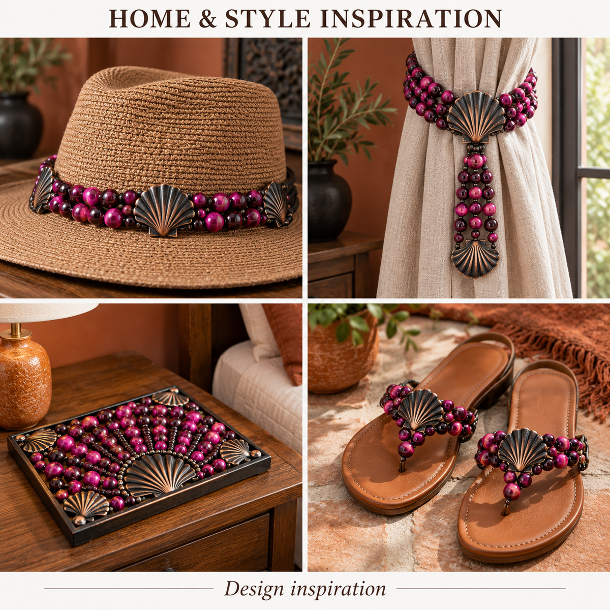Purple Tiger Eye - home and accessory inspiration