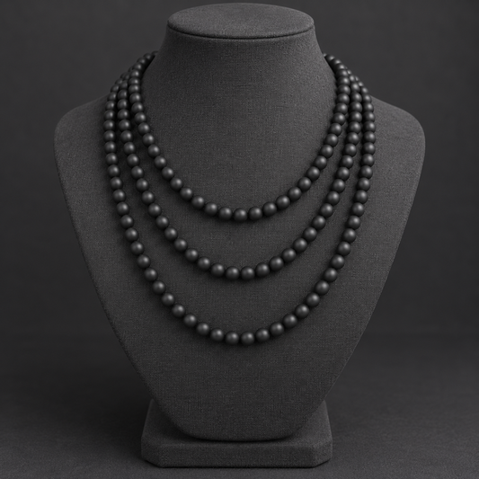 Matte Black Onyx - neck display