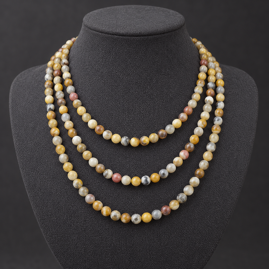 Crazy Agate - neck display