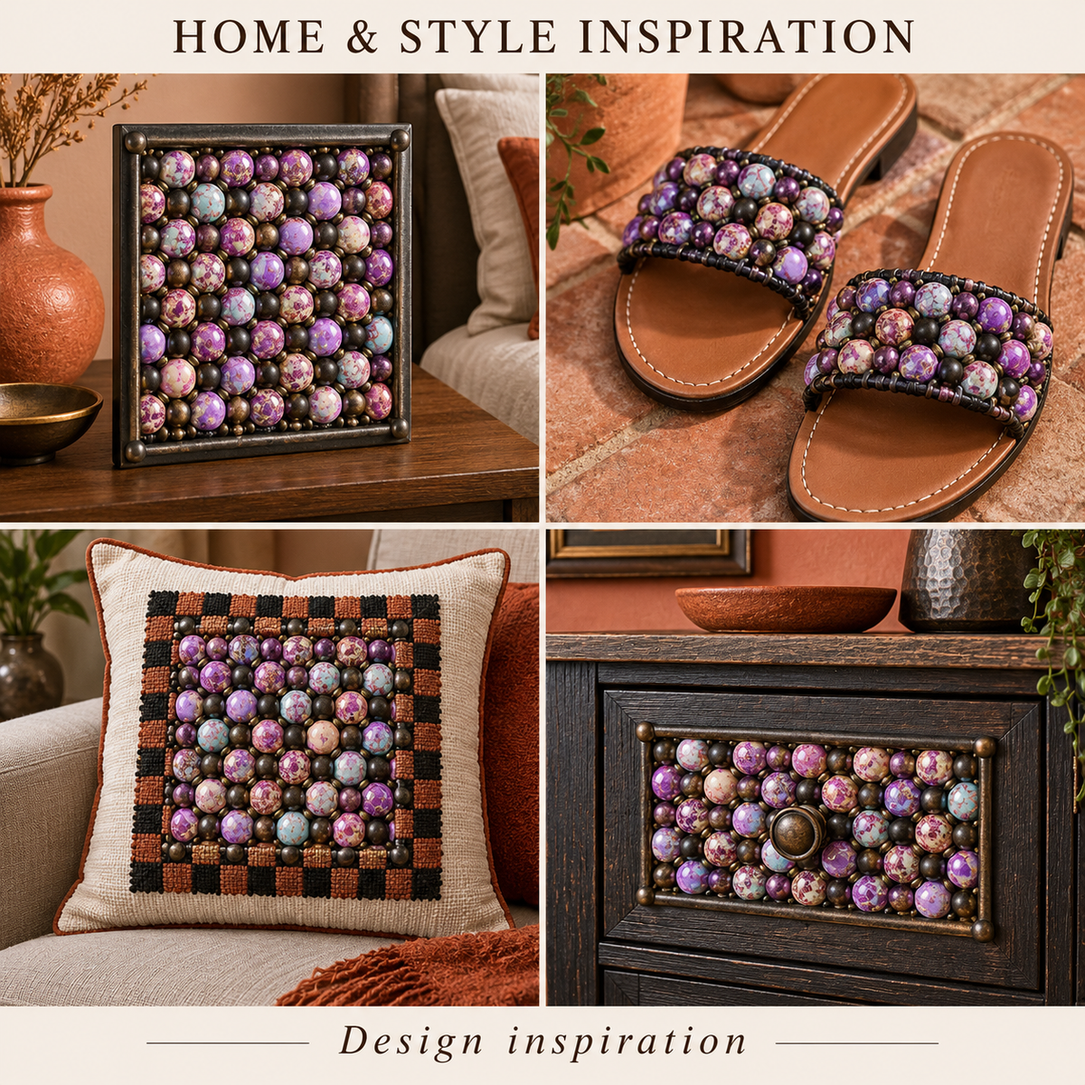 Purple Jasper - home and accessory inspiration