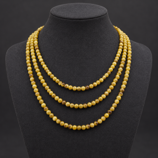 Gold Tiger Eye - neck display