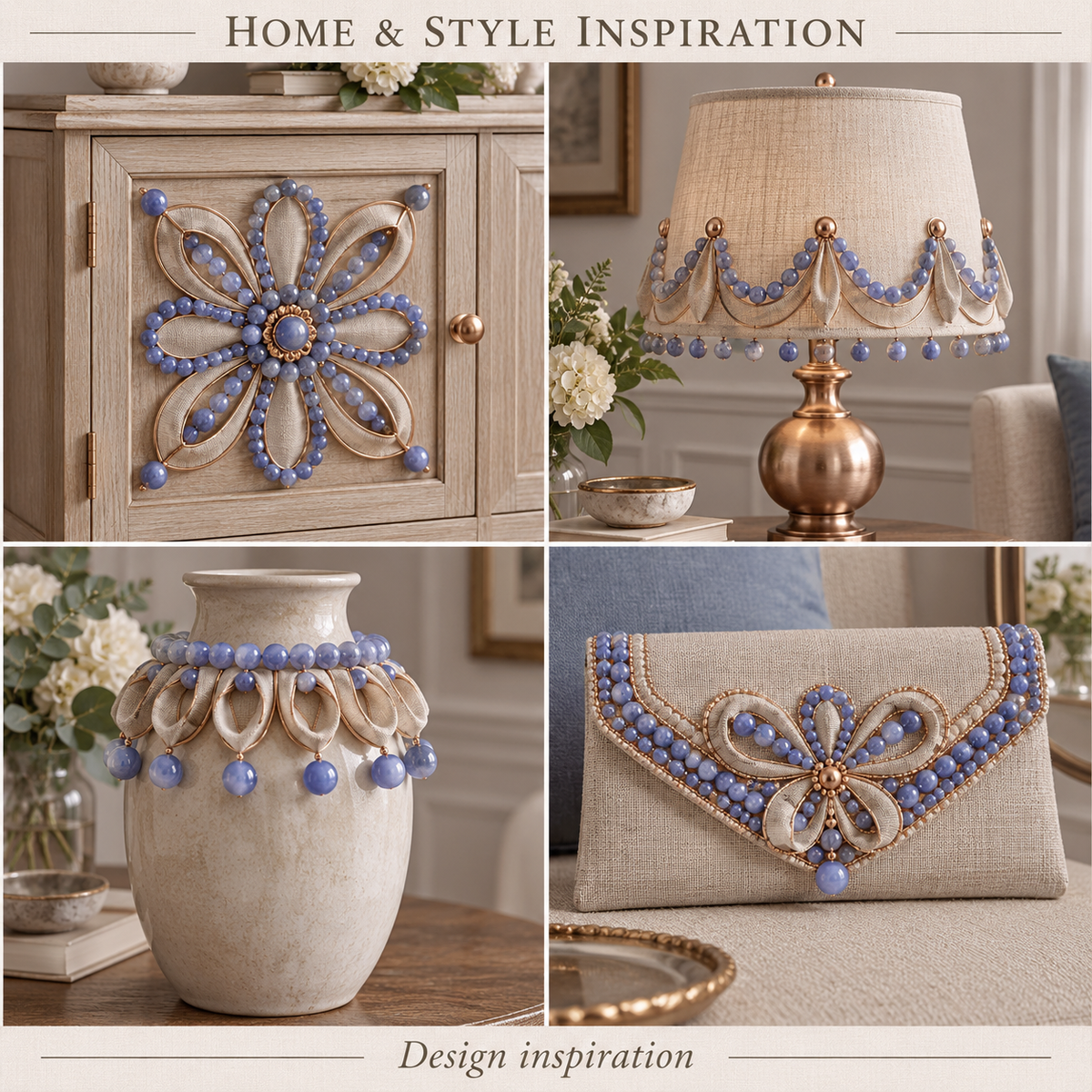 Dark Blue Agate - home and accessory inspiration