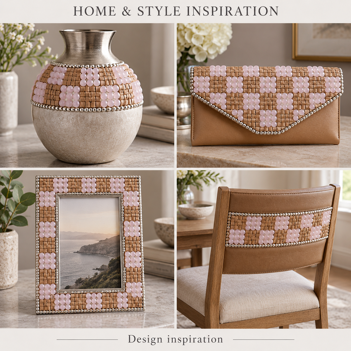 Matte Pink Quartz - home and accessory inspiration