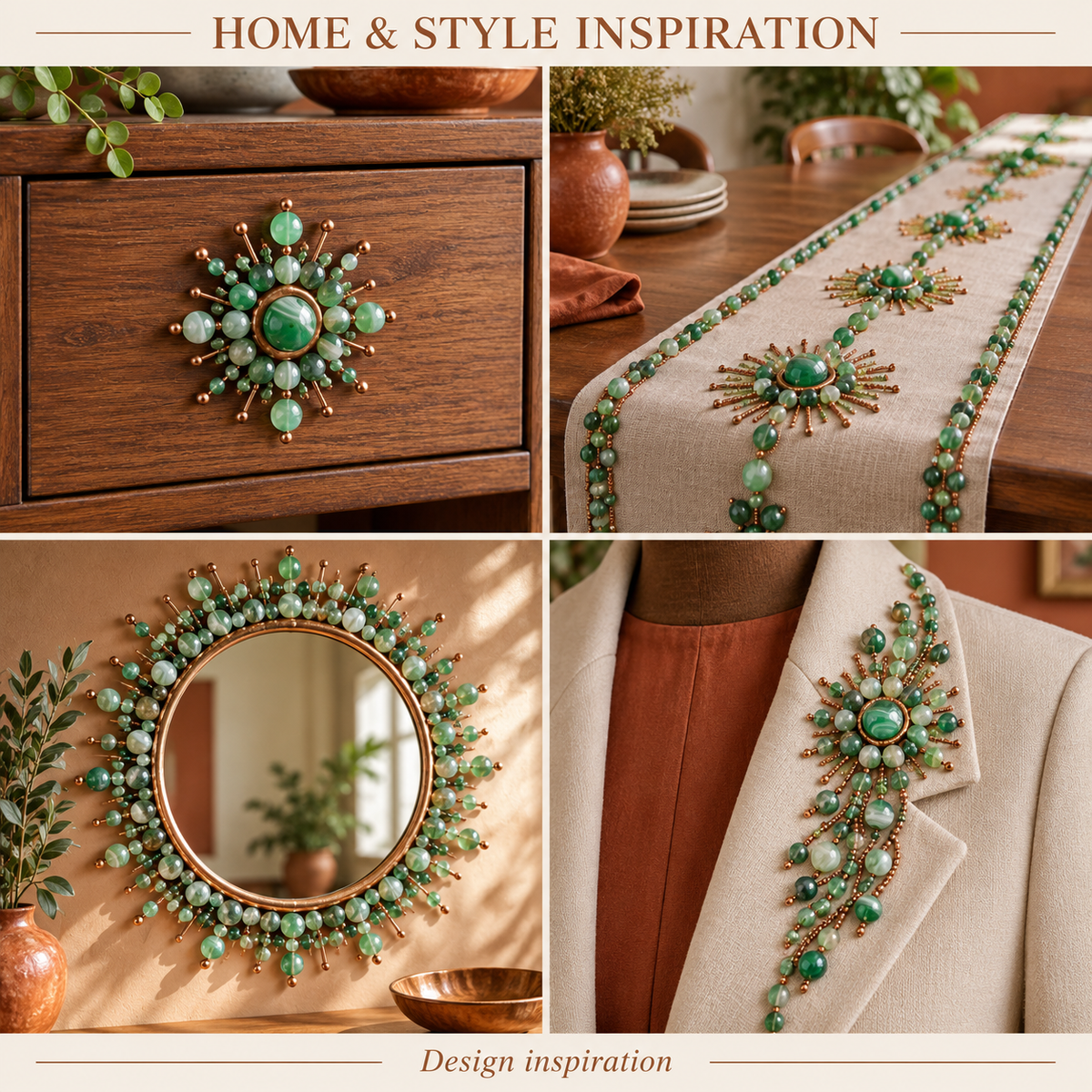 Green Lace Agate - home and accessory inspiration