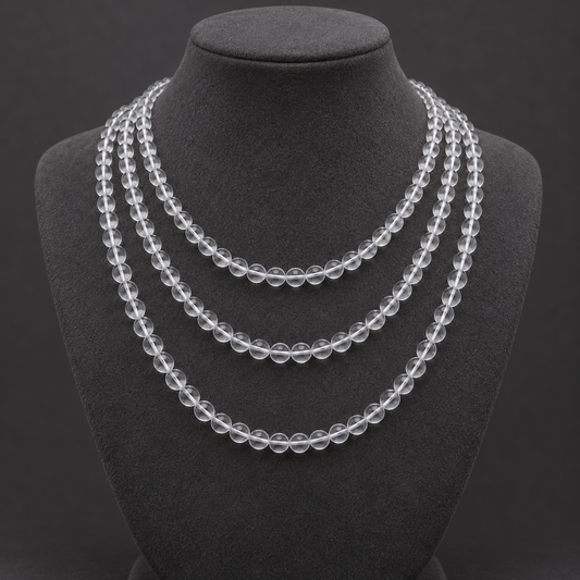 Clear Quartz - neck display