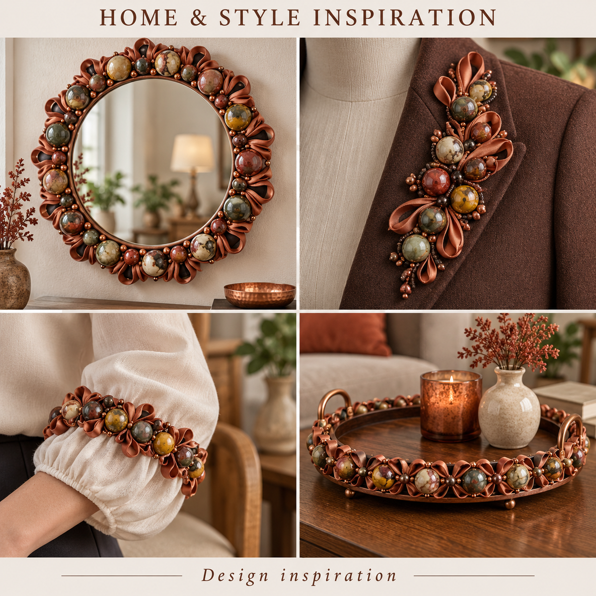 Picasso Red Greek Jasper - home and accessory inspiration