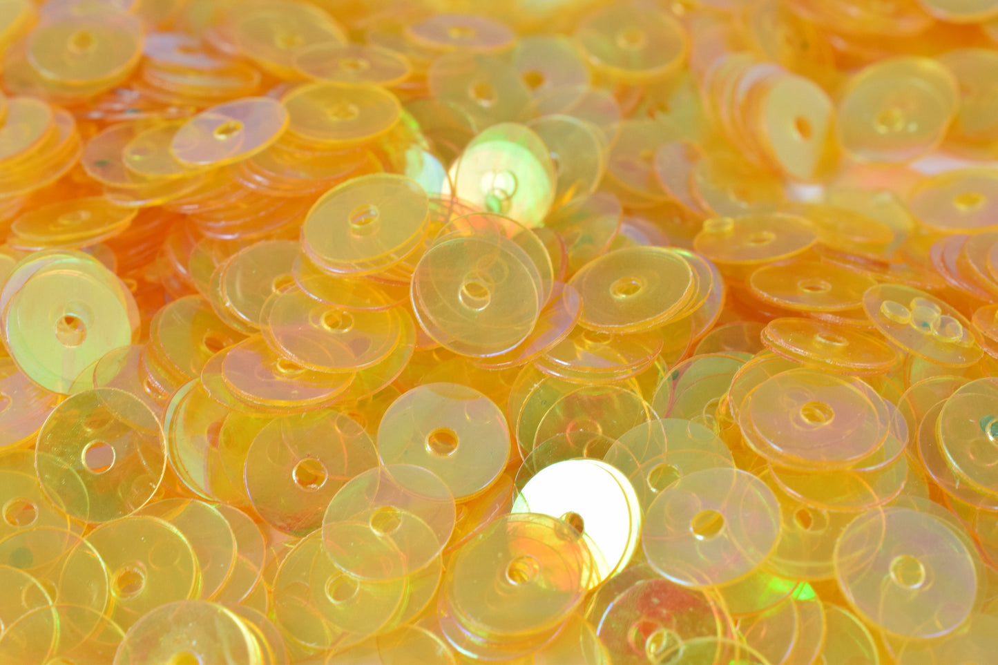 3/4/6mm Clear Orange Iridescent Sequins Sheen Round Sequins/Loose Paillettes,Wholesale Sequins,Shimmering Sequin Apparel,S...