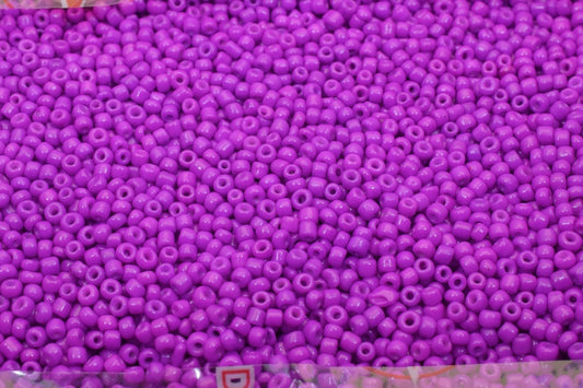 Purple Glass Seed Beads Size 8.0 Sold by 1 LB/ Pound Size 8/0 are 2mm to 3mm Beads Item# 789222067168 jewelry making suppl...