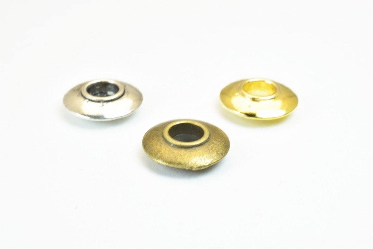 European Beads Big Hole Spacer Beads Connector Beads For European Style Bracelet Or Necklace For Jewelry jewelry making su...