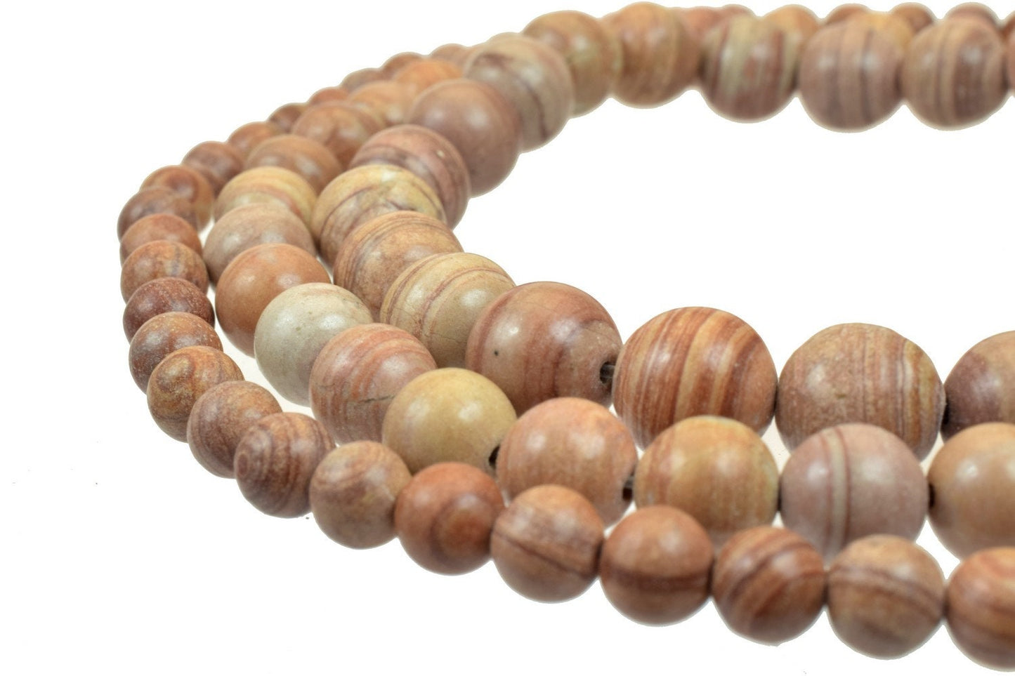 Dusty Brown Tiger Skin Beads Wooden Jasper Gemstone Round Beads 6mm/8mm/10mm Natural Stones Beads natural healing stone ch...