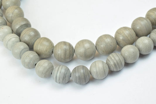 gray wooden jasper gemstone round beads 8 mm natural stones beads natural healing stone chakra stones item 789222078515 33...
