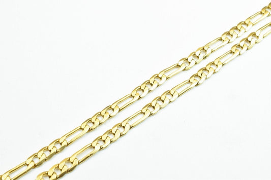 23" inch 18k Gold Filled Look, EP chain CG95 jewelry making supplies - detail image 2