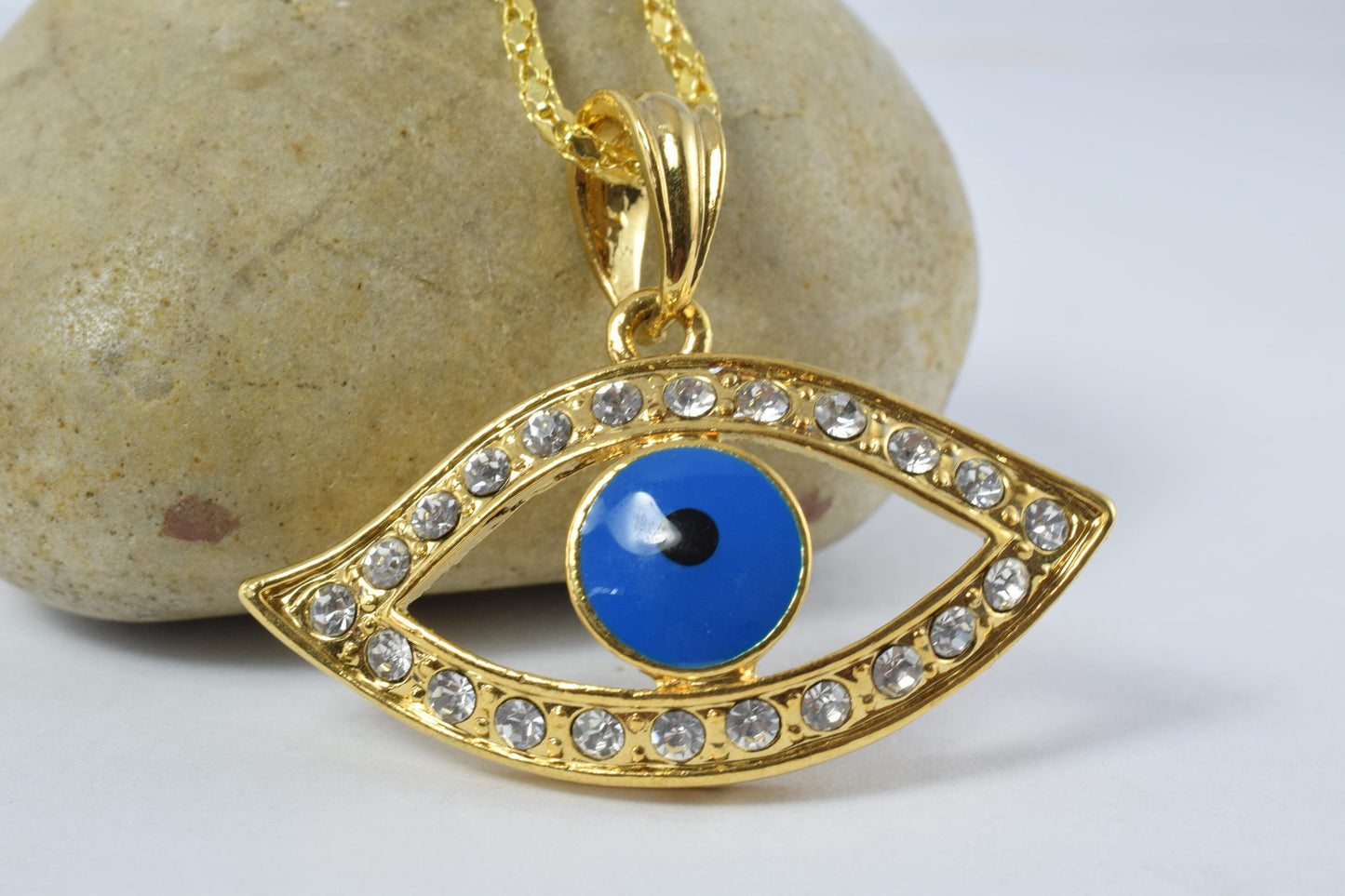 18KT Nefertiti Charm as Gold Filled* Egyptian Queen/Evil Eye Pendant, Wholesale as Gold Filled* Pendants,Egyptian Jewelry...