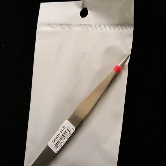 6 Inch Fine Point Tweezers for Jewelry Making & Beading | Precision Craft Tool jewelry making supplies - detail image 5
