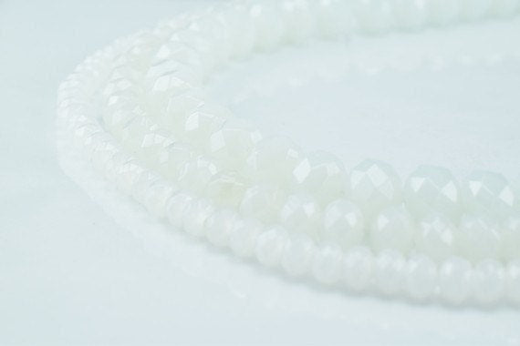 Glass Donut Rondelle Faceted Beads for Jewelry, Decoration, Chandelier 3x4mm, 4x6mm and 6x8mm. 3 Sizes Group 60 PCs each I...