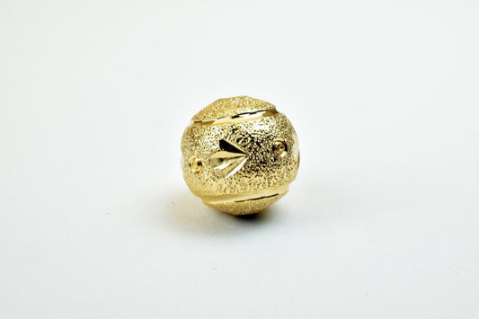 18K Gold Filled Alternative Stardust Diamond Cut Beads - Round Jewelry Components - Tarnish Resistant, Base, 8mm & 12mm