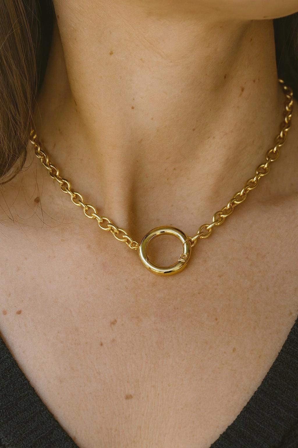 Elegant gold clasp for jewelry repairs and custom accessory designs