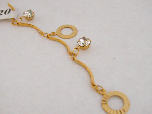 1.25mm Gold Plated* tarnish resistant Chain 18KGF GFC020 Sold by Foot jewelry making supplies - detail image 2