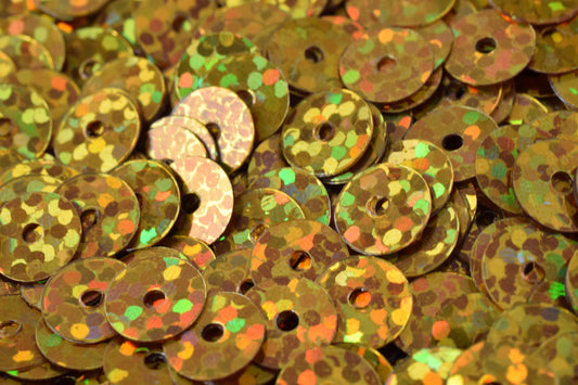 3/4/6mm Warm Gold Iridescent Sequins Sheen Round Sequins/Loose Paillettes,Wholesale Sequins,Shimmering Sequin Apparel,Shoe Decor