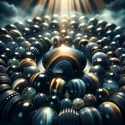 The Spiritual Power and Artistic Versatility of Black Gray Tiger Eye Gemstone Beads