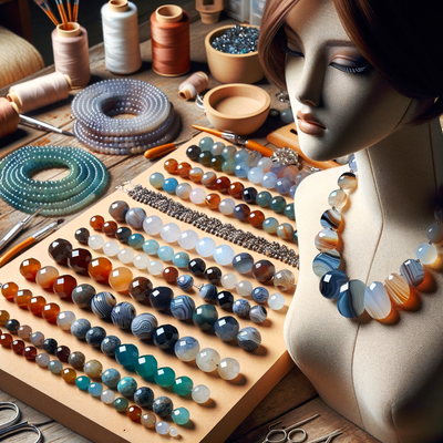 Exploring the Unique Features and Applications of the 11-mm Faceted Agate Multicolored Stone Beads: A Crafters' Delight