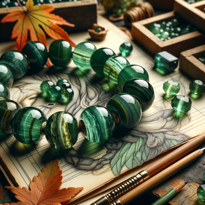 The Healing and Aesthetic Versatility of Green Shoushan Gemstone Beads in Jewelry Design