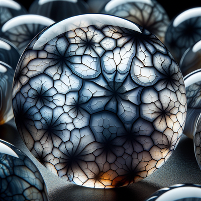 Exploring the Unique Qualities and Creative Possibilities of 15mm Grey Spider Agate Gemstones