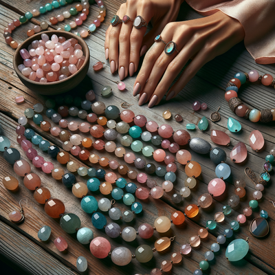 Exploring the Allure and Healing Properties of Matte Multicolor Morganite Beryl Mix Gemstone Beads in Jewelry Making