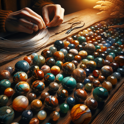 Exploring the Mystique and Healing Capacities of the Natural Sea Sediment Jasper Beads in Jewelry Making