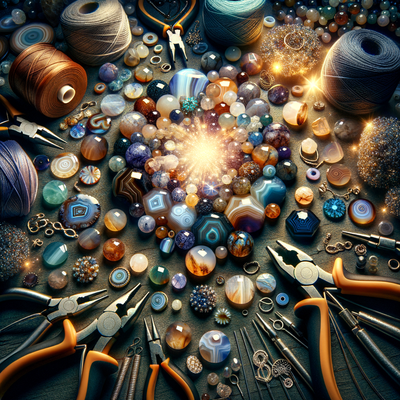 The Mystical Allure and Versatility of Natural Agate Gemstone Beads in Jewelry Making