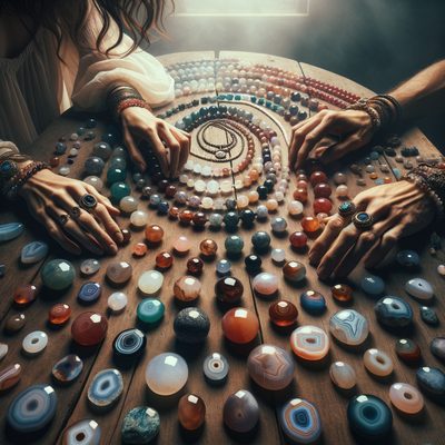 The Mystical Allure of Natural Agate Beads: Exploring Healing Properties, Chakra Energy, and Gemstone Jewelry Creations