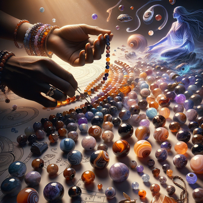 The Mystical Properties and Creative Potential of 6mm Natural Agate Gemstone Beads in Healing and Jewelry Making