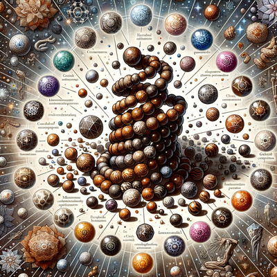 Exploring the Mystical Potency of Dusty Brown Tiger Skin Beads: A Deeper Look into Their Healing Properties and Influence on Chakras