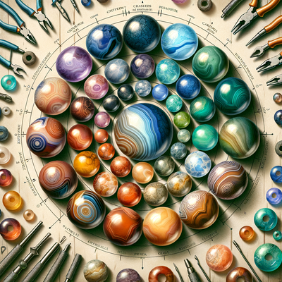 Exploring the Healing Properties of Agate Gemstone Beads: A Deep Dive into Natural Chakra Stones Beads and their Role in Jewelry Making
