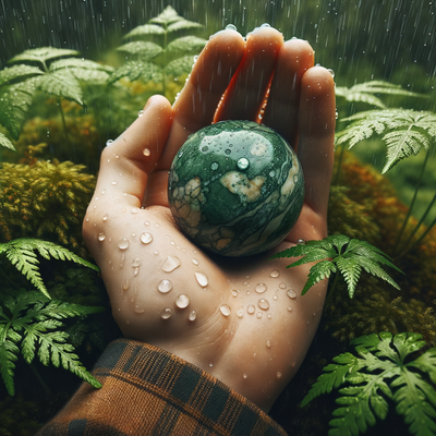 Exploring the Calming Energies and Healing Secrets of Natural Green Spot Jasper Gemstone Beads