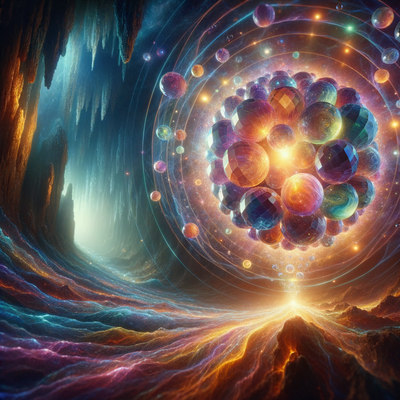 The Mystical Origins and Vibrational Energy of 8mm Faceted Multicolored Agate Stone Beads