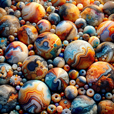 The Mystical Patterns and Energetic Properties of Crazy Lace Agate Beads in Jewelry Design