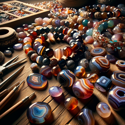 The Spiritual Significance and Artistic Versatility of Agate Gemstone Beads in Jewelry Making