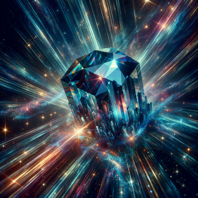 The Cosmic Elegance of Faceted Blue Sandstone: Exploring the Secret Behind Its Celestial Sparkle