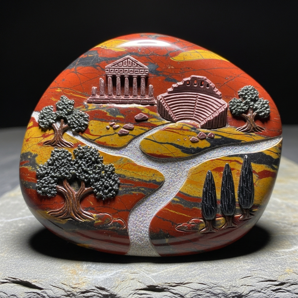 Miniature Masterpieces in Stone: The Ancient History, Landscape Artist ...