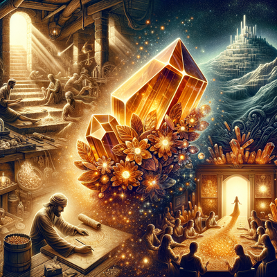 The Mystical Origins and Modern Rebirth of Goldstone: Exploring the Sparkling Stone of Ambition