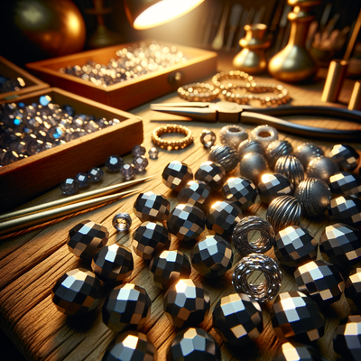 Exploring the Powerful Properties and Craftsmanship of Hematite Matte Silver Gemstone Healing Stone Beads for Jewelry Making