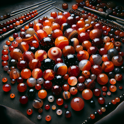 Exploring the Distinct Varieties of New Carnelian Gemstone Round Beads for Jewelry Making