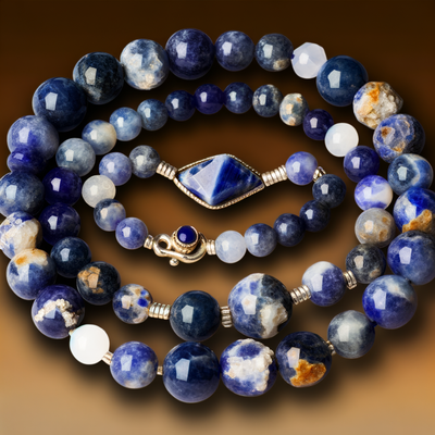 Natural Sodalite Beads: Combining Aesthetic Beauty with Healing Properties in Jewelry