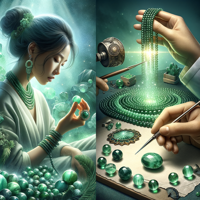 Exploring the Healing Properties and Unique Beauty of Aventurine Gemstone Beads: A Medium for Chakra Healing and Exquisite Jewelry Making